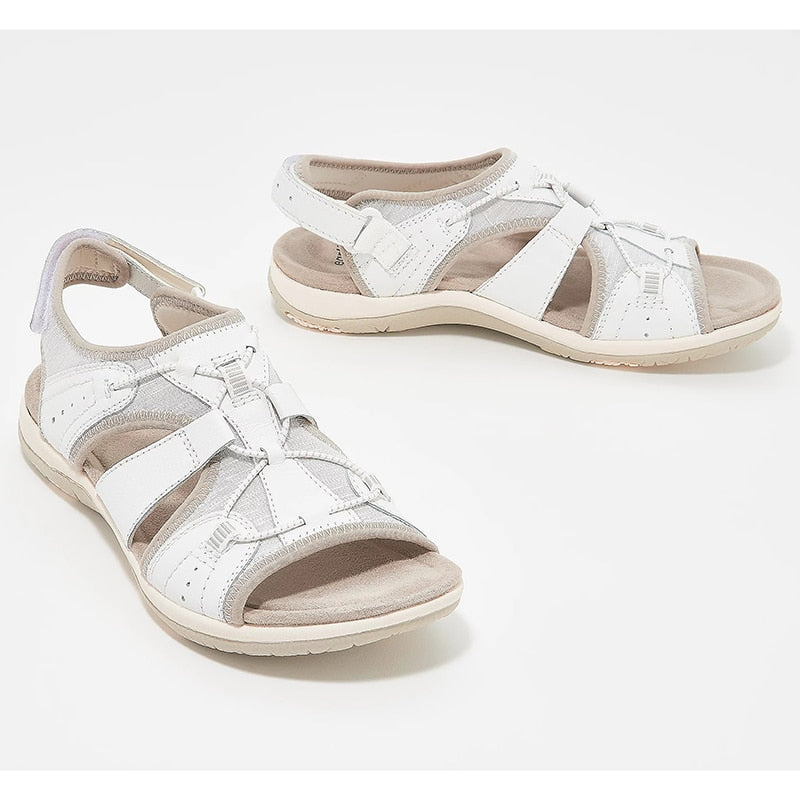 ComfortStep Women’s Orthopedic Walking Sandals – Adjustable & Lightweight