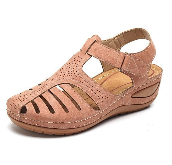 SoftStride Women’s Orthopedic Slip-On Sandals – Comfort Wedge Support