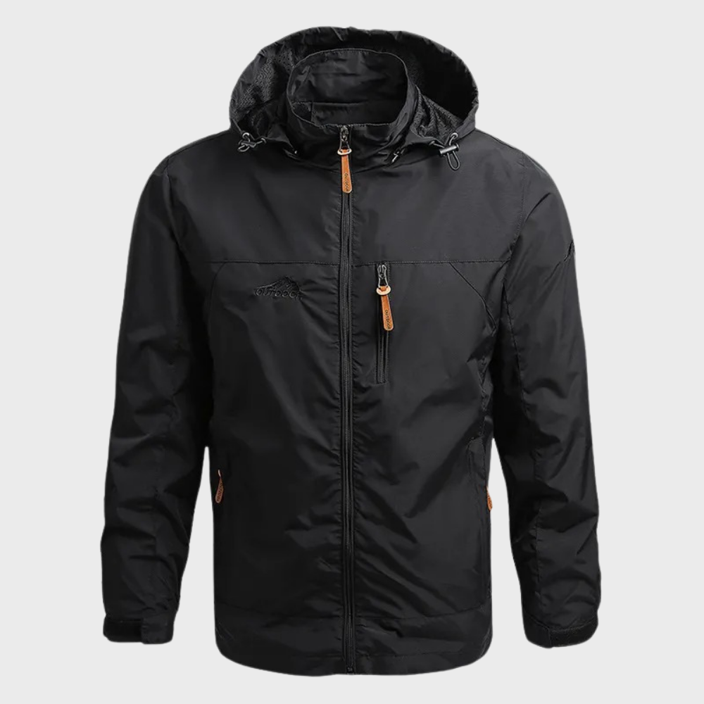 Men’s Outdoor Windbreaker Jacket – Lightweight Waterproof Adventure Shell