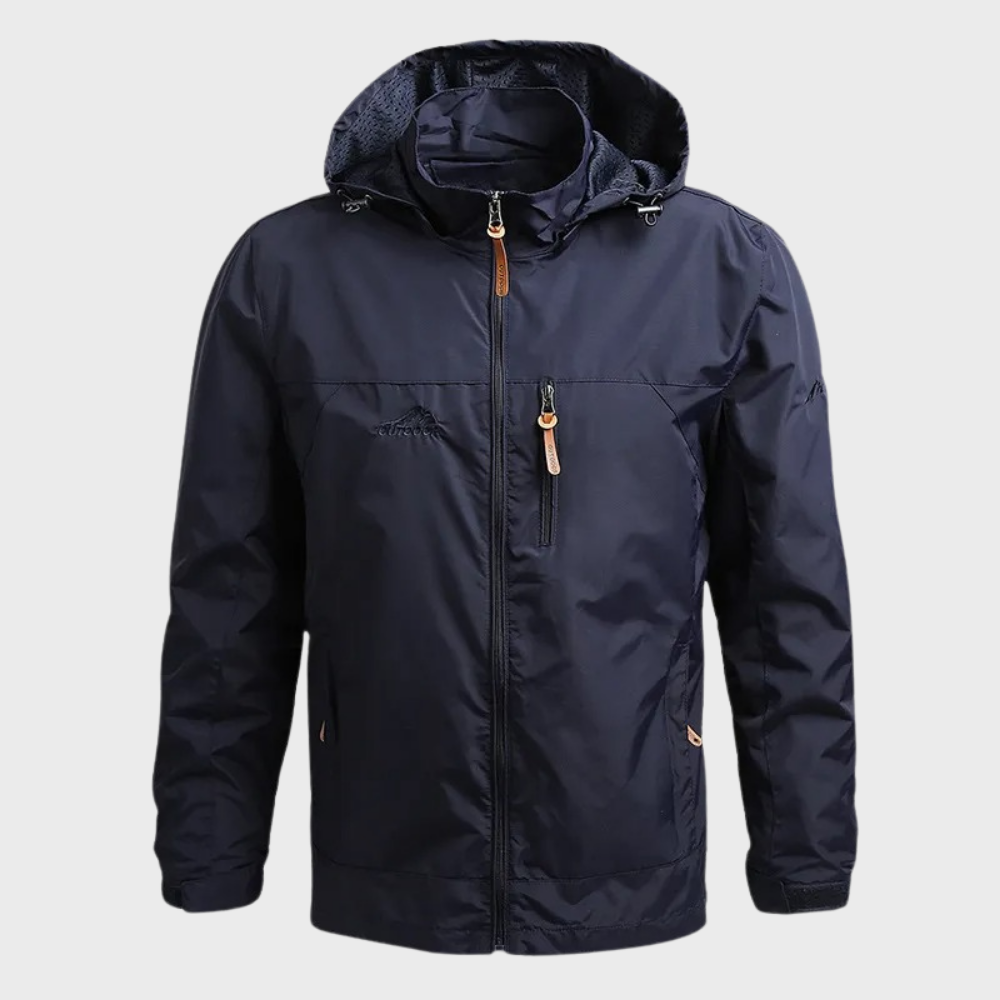 Men’s Outdoor Windbreaker Jacket – Lightweight Waterproof Adventure Shell