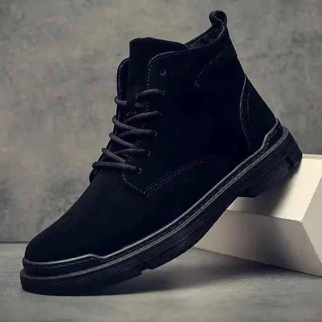 Men’s Suede Ankle Boots – Casual Comfort with Timeless Style