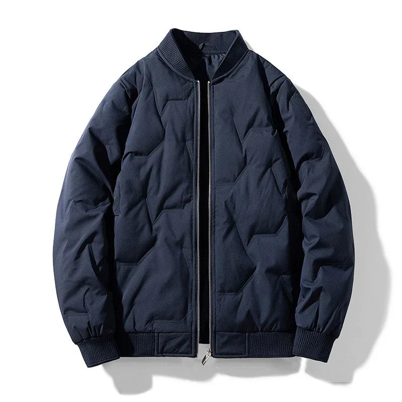 Men’s Quilted Bomber Jacket – Modern Fit & Insulated Warmth