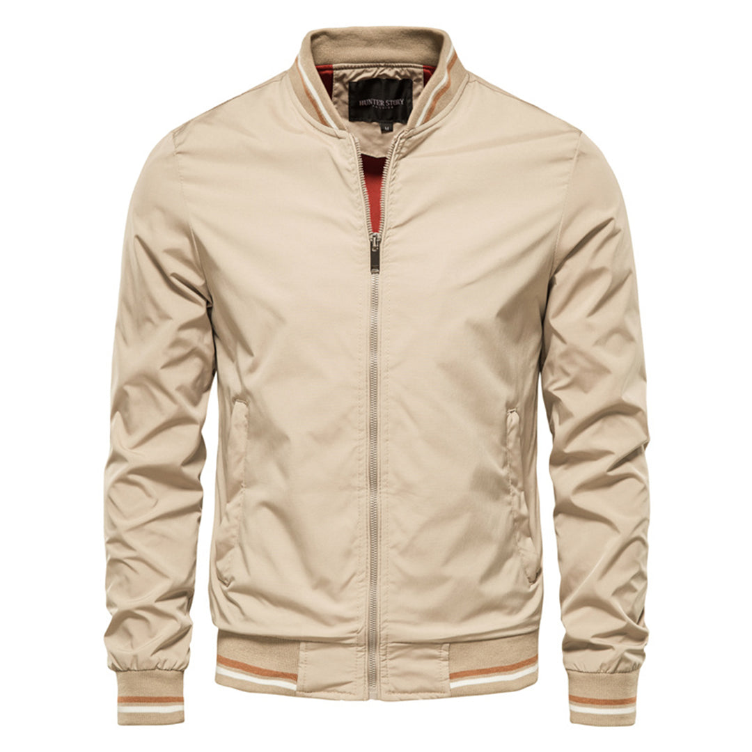 Men’s Classic Bomber Jacket – Lightweight Comfort & Timeless Style