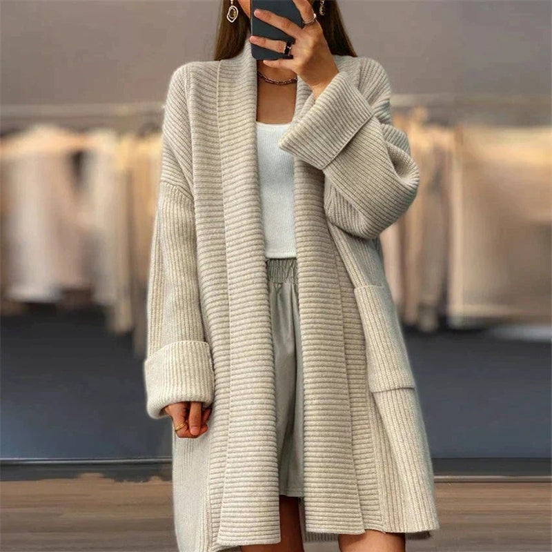 Knit Jacket - Midweight Knit Blend and Flexible Coverage