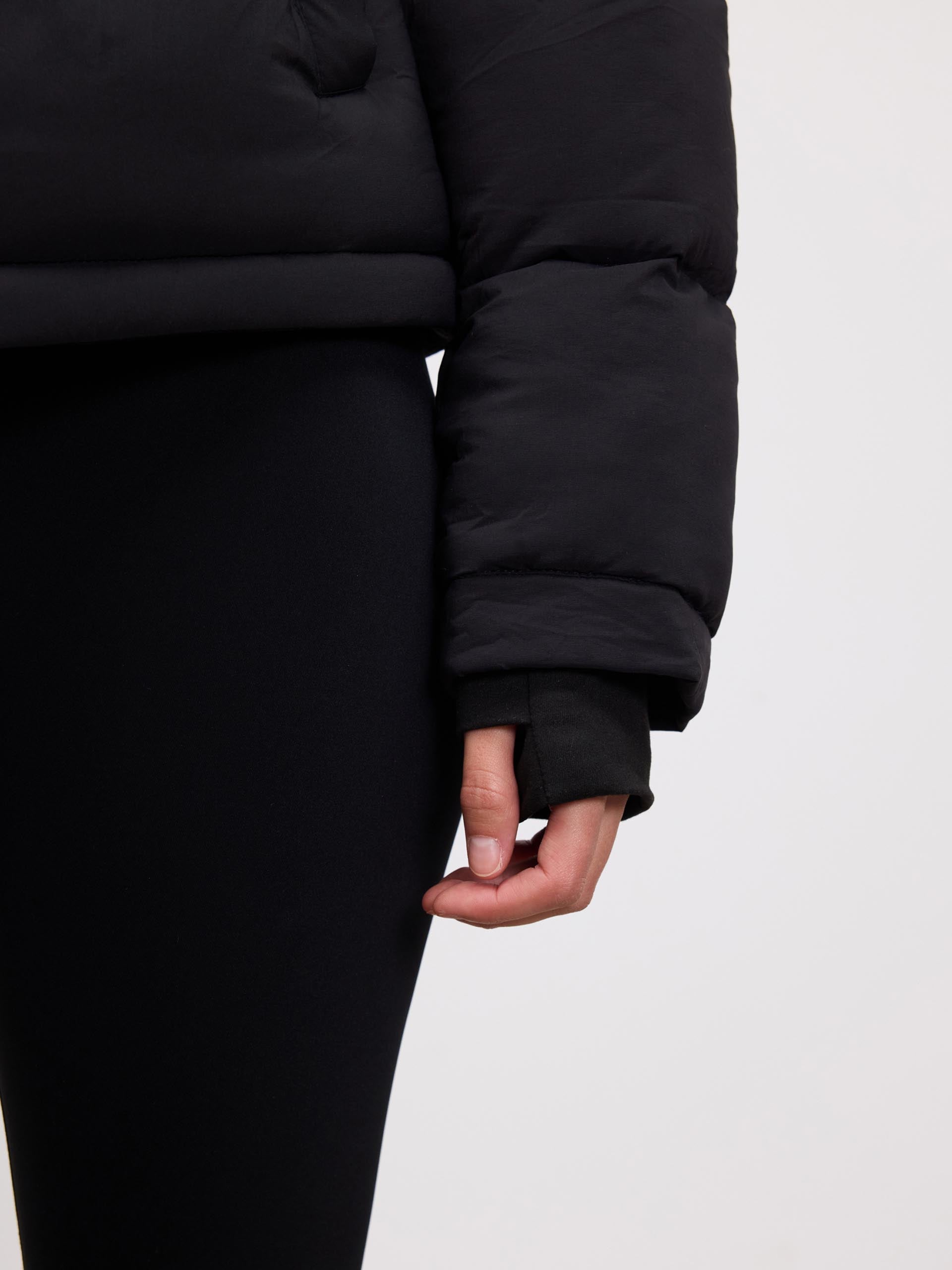 Women’s Classic Short Puffer Jacket – Warm Hooded Winter Coat