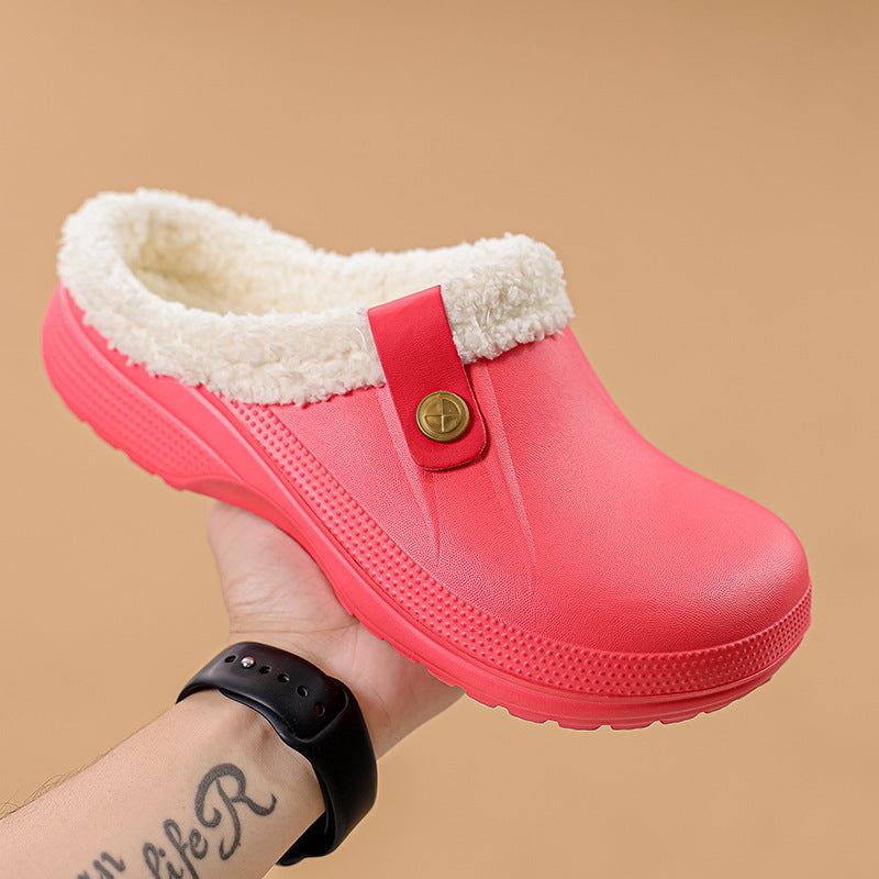 CozyClog Warm Lined Winter Clogs – Lightweight Slip-On Comfort Shoes