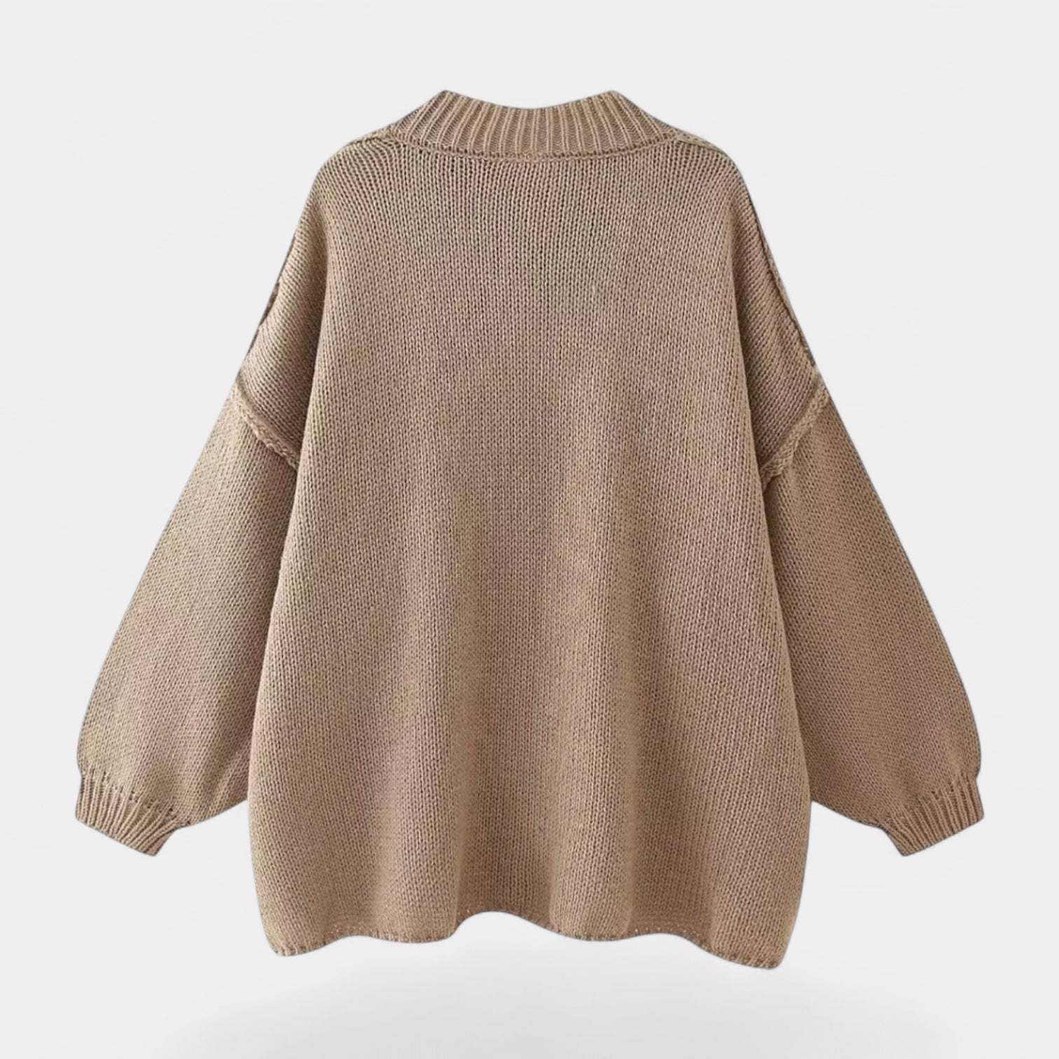 Women’s Button-Front Knit Cardigan – Relaxed Fit