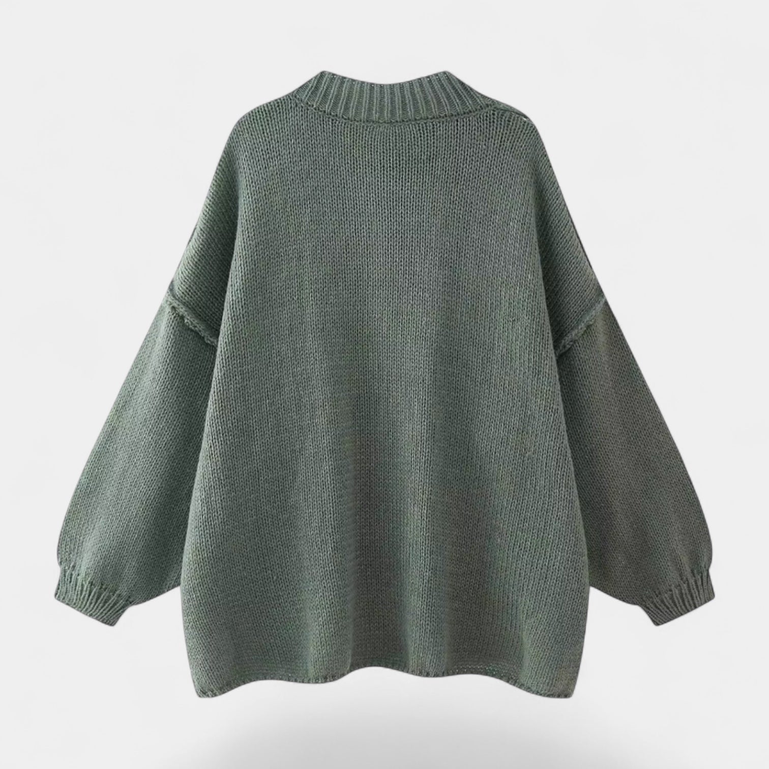 Women’s Button-Front Knit Cardigan – Relaxed Fit