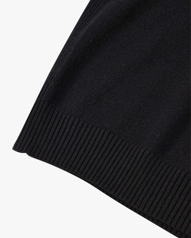 Men’s Classic Turtleneck Sweater – Soft Knit Slim Fit Roll Neck