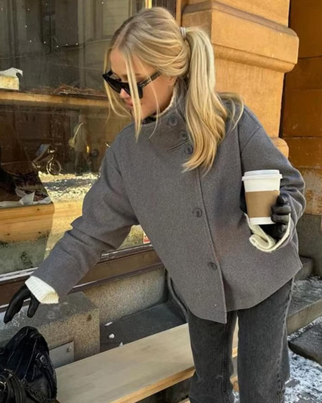 Women’s Oversized Puffer Jacket – UltraWarm Winter Padding & Big Hood