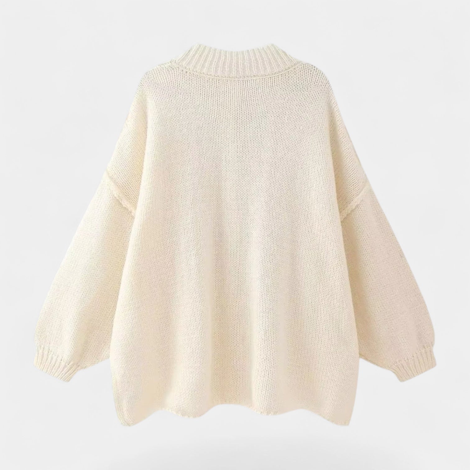 Women’s Button-Front Knit Cardigan – Relaxed Fit
