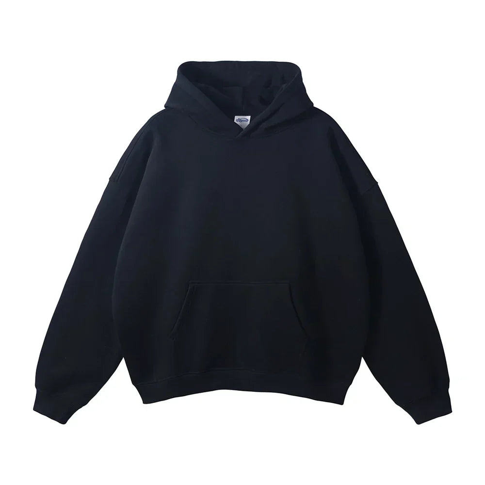 Essential Oversized Hoodie – Soft Cotton Comfort in Sky Blue