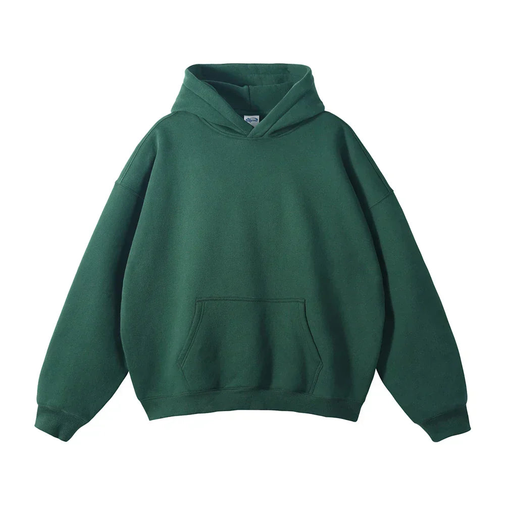 Essential Oversized Hoodie – Soft Cotton Comfort in Sky Blue