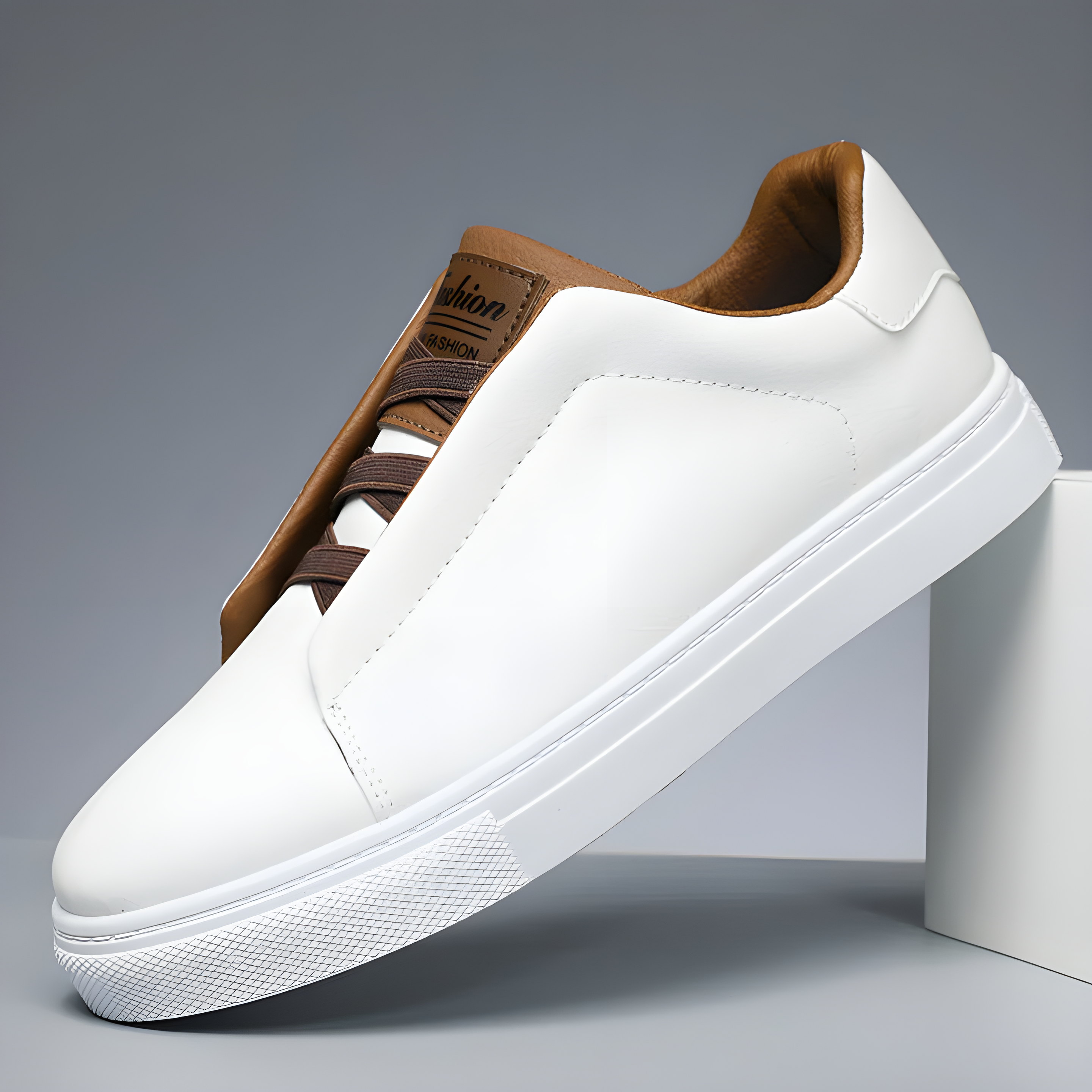 Men’s Sleek Slip-On Street Sneakers – Modern Comfort & Everyday Style