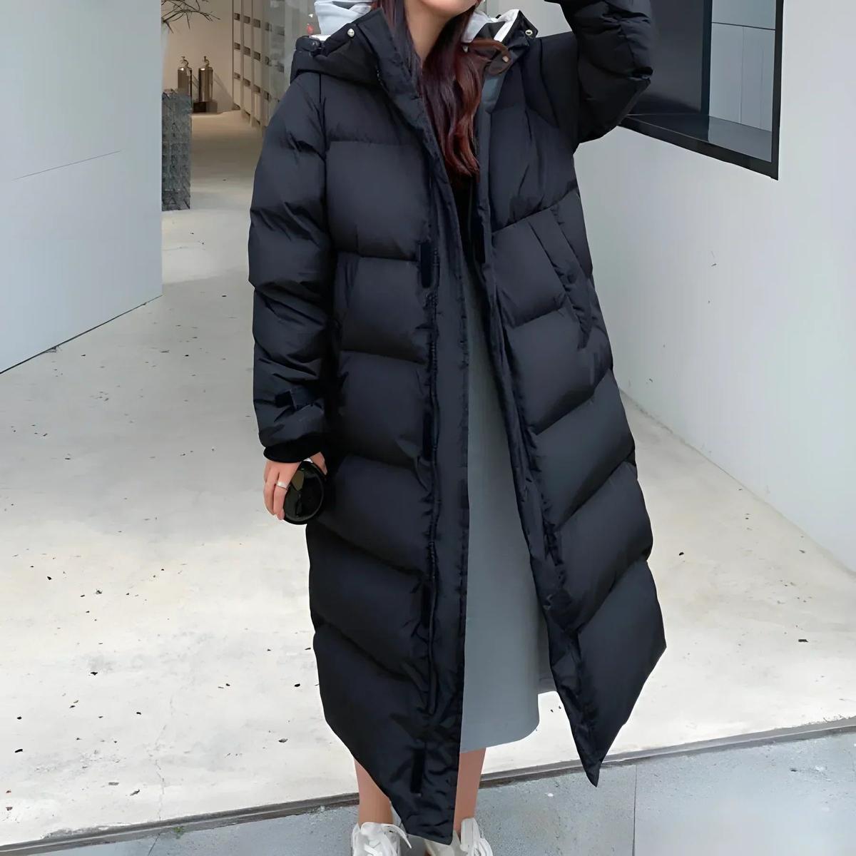 Women's Long Water and Windproof Winter Parka