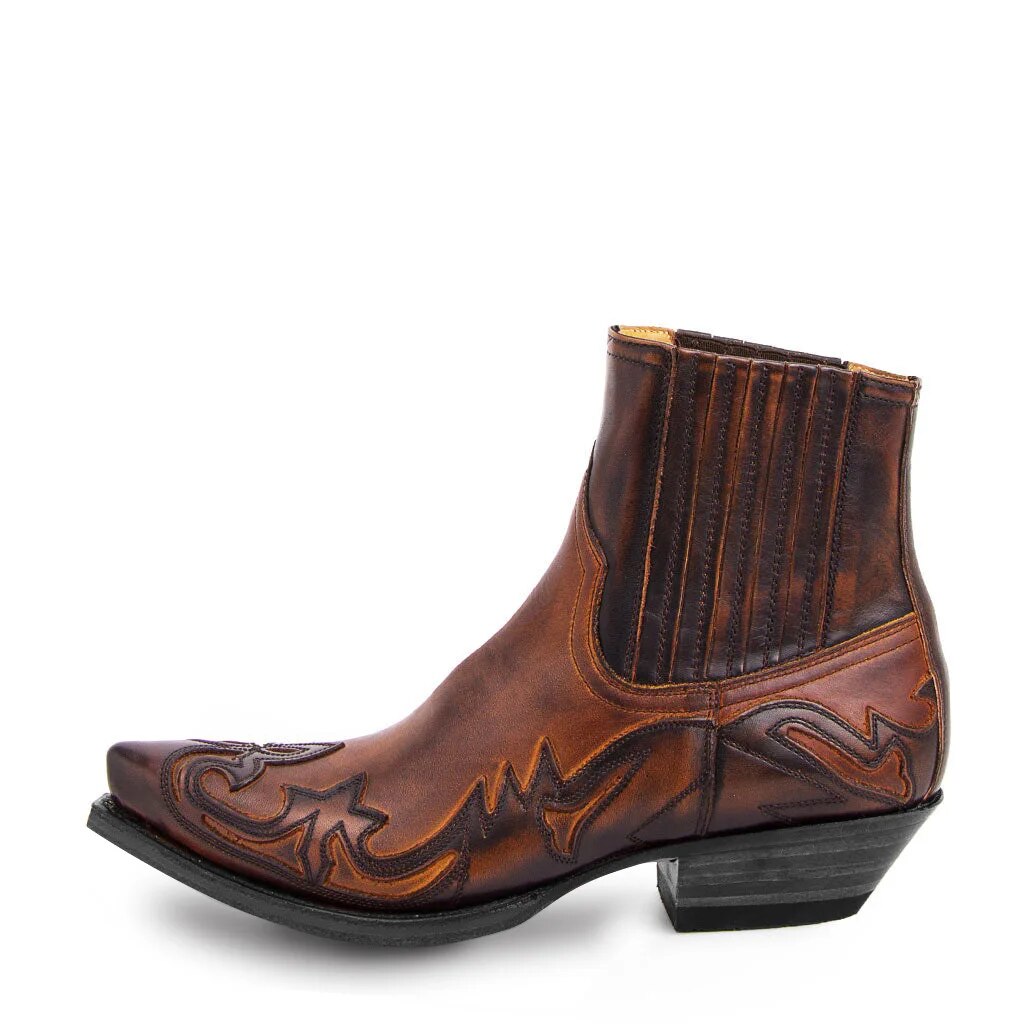 Men’s Western Leather Boots – Classic Cowboy Style with a Modern Edge