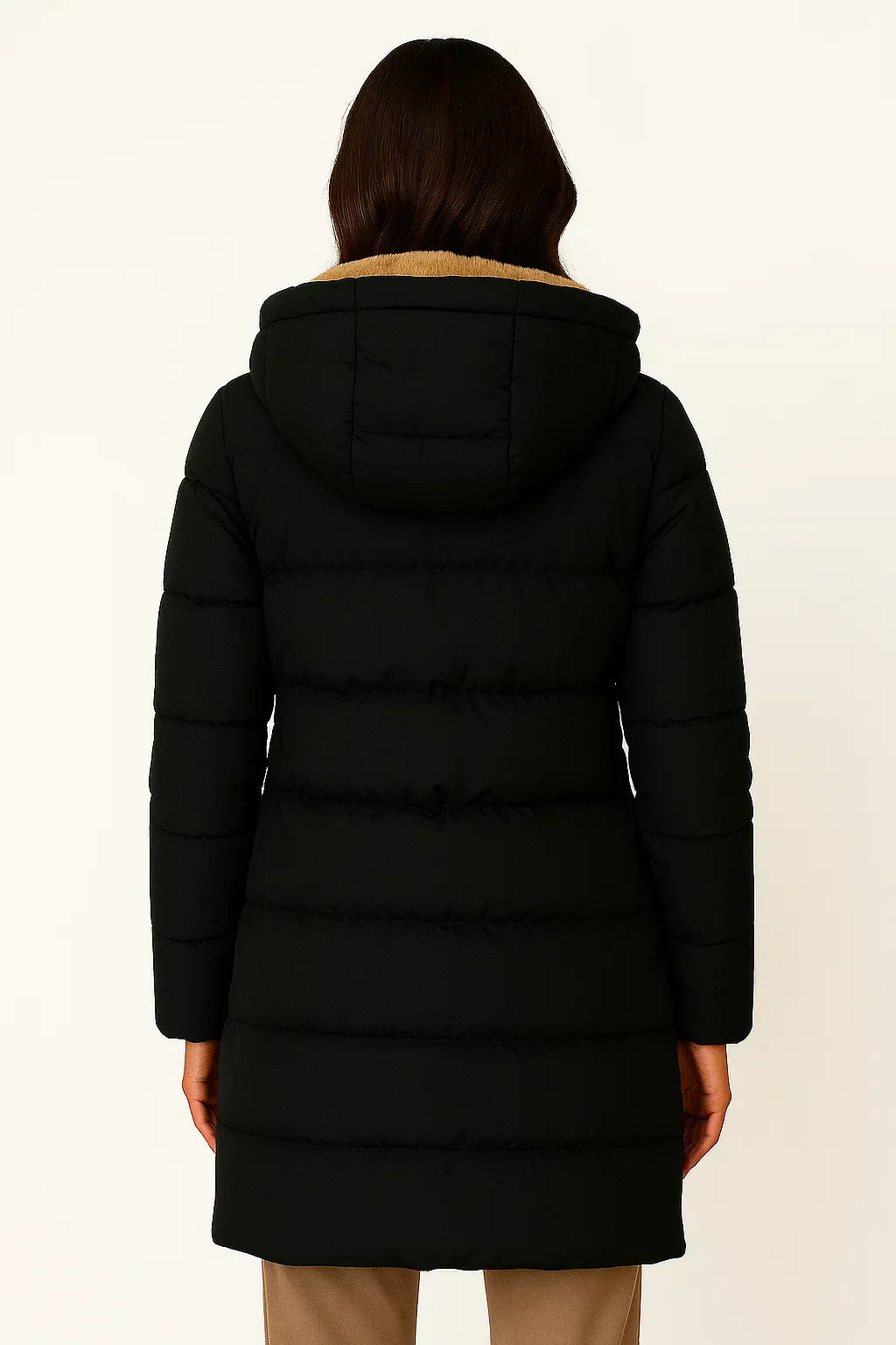 Women's Long Puffer Coat – Ultra-Warm Winter Jacket with Hood