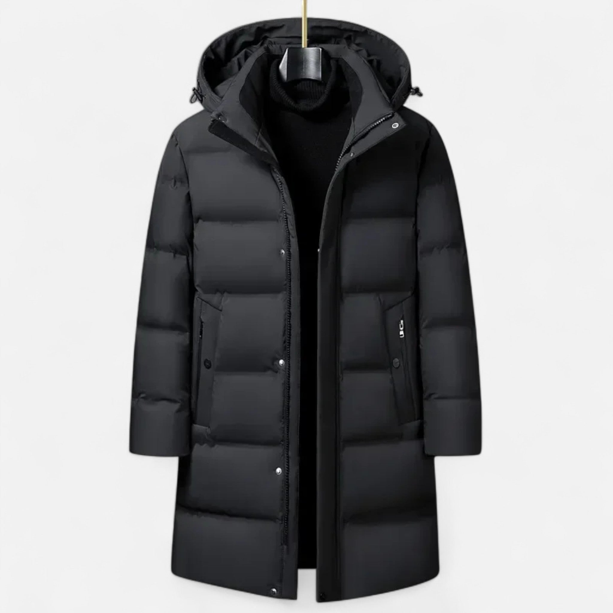 Maison Dresson | Men’s Premium Winter Down Parka – Hooded Insulated Elegance