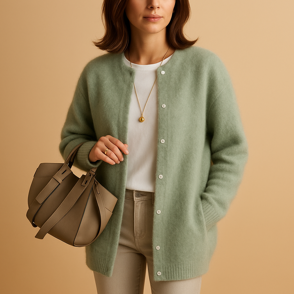 Soft Knit Button Cardigan – Elegant, Cosy & Effortlessly Timeless
