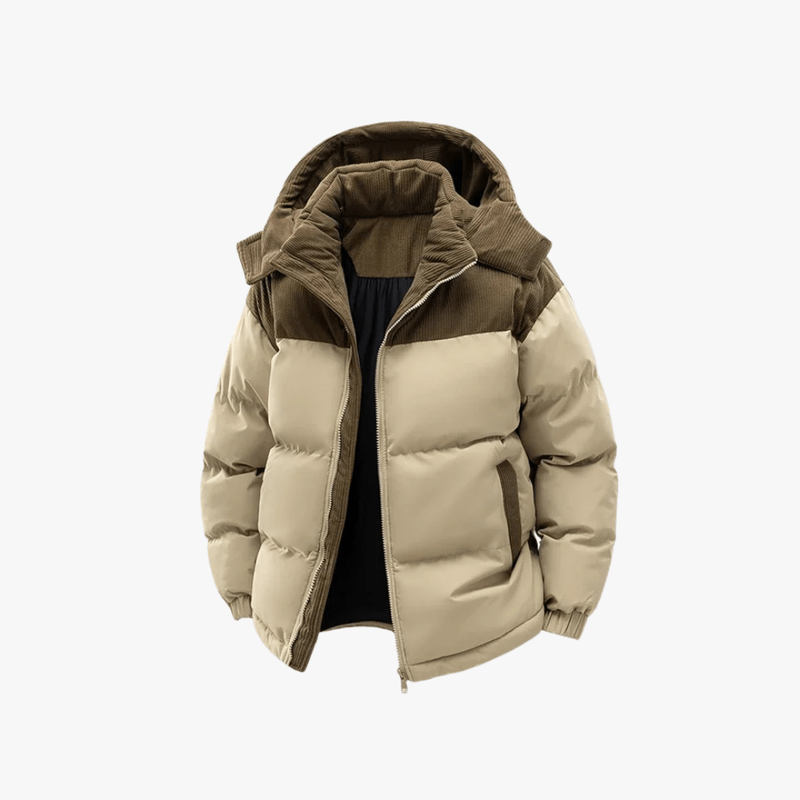 Men’s Heavyweight Puffer Jacket – Ultra-Warm, Windproof & Winter Ready