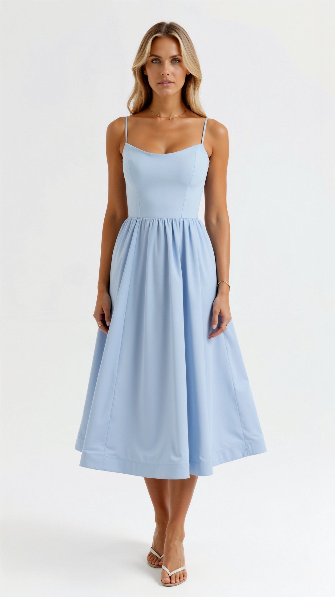 Flowy Midi Dress for Women | Effortless Elegance