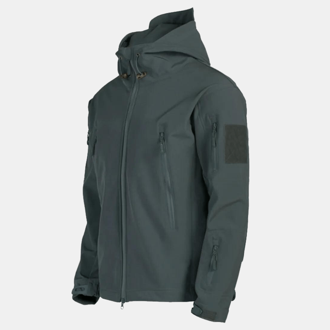 Men’s Waterproof Softshell Jacket – Windproof Outdoor Design & Tactical Comfort