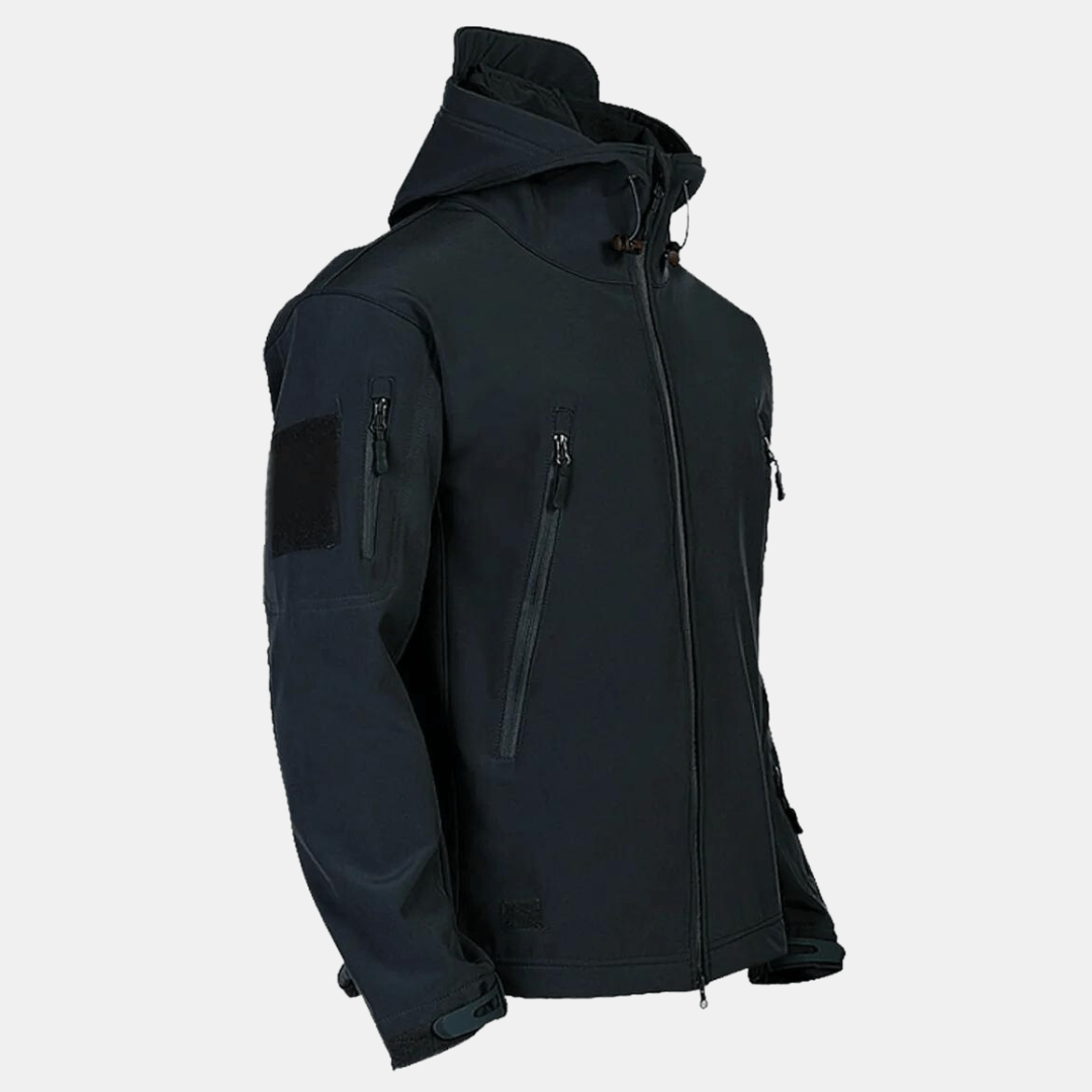 Men’s Waterproof Softshell Jacket – Windproof Outdoor Design & Tactical Comfort