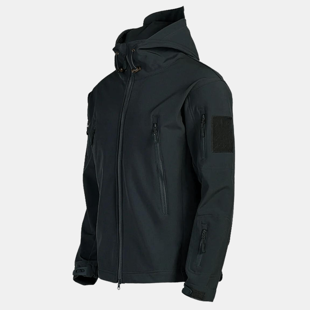 Men’s Waterproof Softshell Jacket – Windproof Outdoor Design & Tactical Comfort